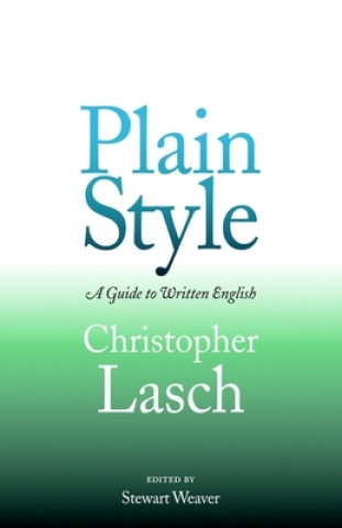 Kniha Plain Style Christopher Lasch