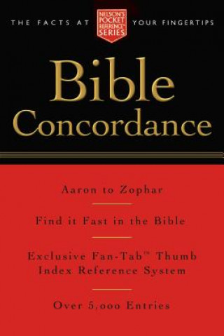 Könyv Pocket Bible Concordance Thomas Nelson