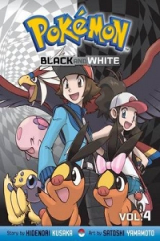 Book Pokemon Black and White, Vol. 4 Hidenori Kusaka