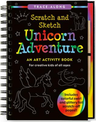 Книга Unicorn Adventure Scratch & Sketch Lee Nemmers