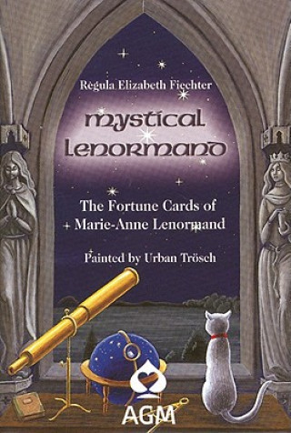 Materiale tipărite Mystical Lenormand Cards Regula Elizabeth Fiechter