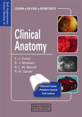 Kniha Clinical Anatomy Edward J Evans