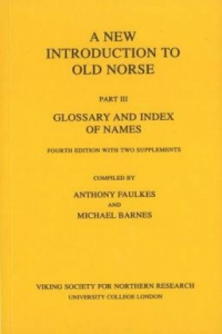 Könyv New Introduction to Old Norse Anthony Faulkes