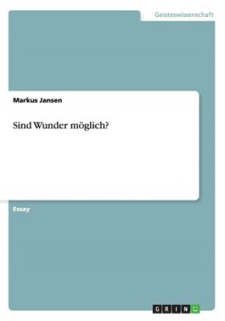 Boek Sind Wunder moeglich? Markus Jansen