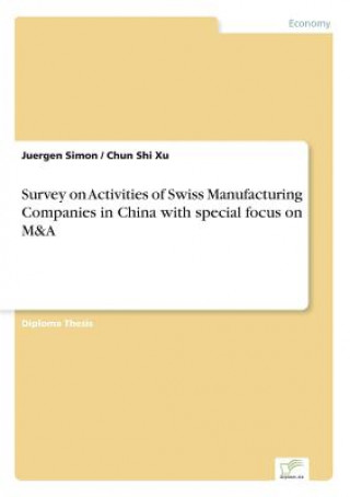 Carte Survey on Activities of Swiss Manufacturing Companies in China with special focus on M&A Juergen Simon