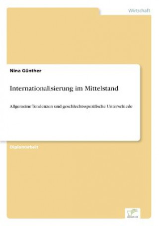 Książka Internationalisierung im Mittelstand Nina Günther