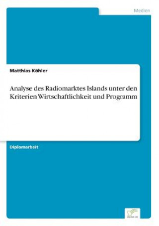 Carte Analyse des Radiomarktes Islands unter den Kriterien Wirtschaftlichkeit und Programm Matthias Köhler