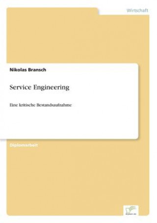 Könyv Service Engineering Nikolas Bransch