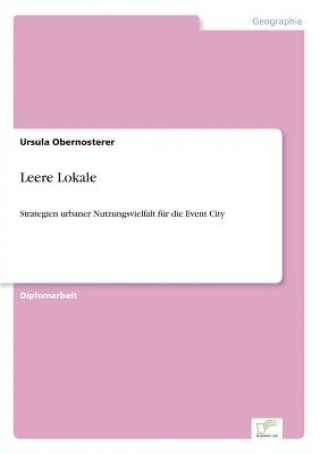 Kniha Leere Lokale Ursula Obernosterer