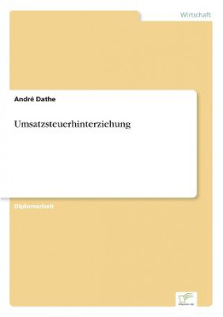 Knjiga Umsatzsteuerhinterziehung André Dathe