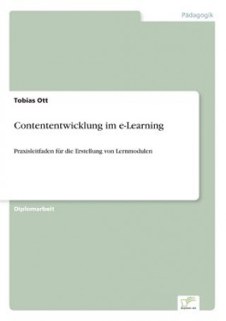Kniha Contententwicklung im e-Learning Tobias Ott