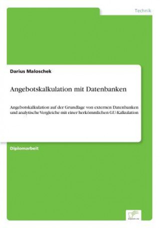 Buch Angebotskalkulation mit Datenbanken Darius Maloschek