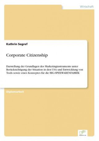 Könyv Corporate Citizenship Kathrin Segref
