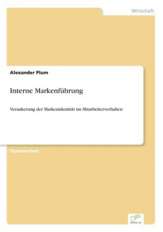 Książka Interne Markenfuhrung Alexander Plum