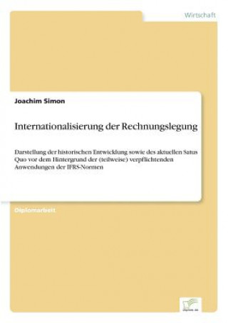 Kniha Internationalisierung der Rechnungslegung Joachim Simon