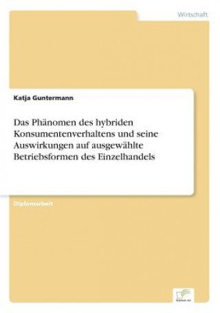 Carte Phanomen des hybriden Konsumentenverhaltens und seine Auswirkungen auf ausgewahlte Betriebsformen des Einzelhandels Katja Guntermann