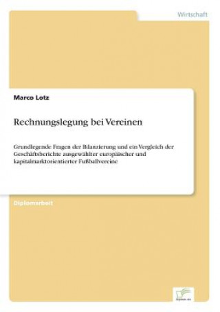 Libro Rechnungslegung bei Vereinen Marco Lotz