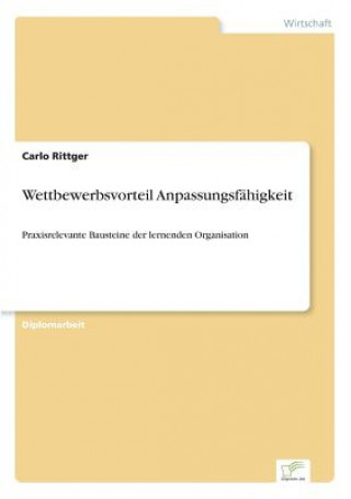 Carte Wettbewerbsvorteil Anpassungsfahigkeit Carlo Rittger