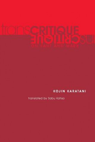 Book Transcritique Kojin Karatani