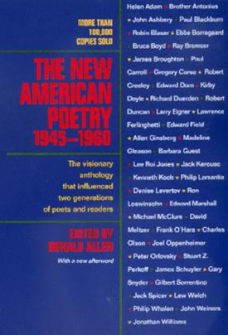 Kniha New American Poetry, 1945-1960 Donald Allen