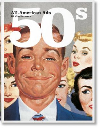 Könyv All-American Ads of the 50s Jim Heimann