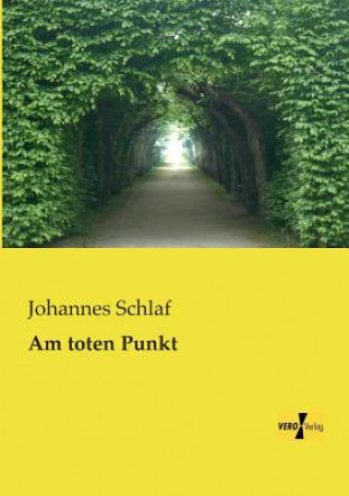 Kniha Am toten Punkt Johannes Schlaf