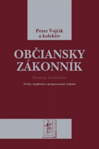 Kniha Občiansky zákonník Peter Vojčík a kol.