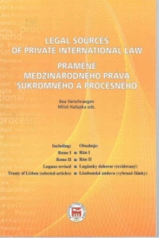Könyv Pramene medzinárodného práva súkromného a procesného Miloš Haťapka
