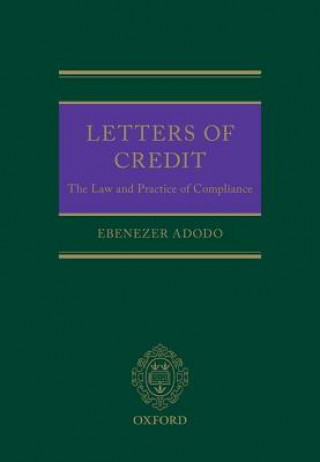 Kniha Letters of Credit Ebenezer Adodo