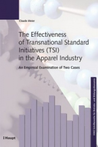 Książka The Effectiveness of Transnational Standard Initiatives (TSI) in the Apparel Industry Claude Meier