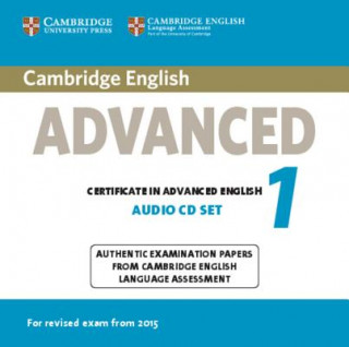 Hanganyagok Cambridge English Advanced 1 for Revised Exam from 2015 Audio CDs (2) CELA