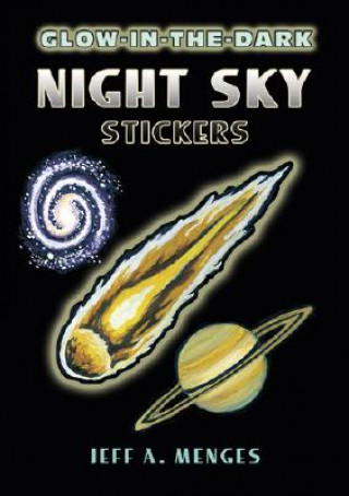 Книга Glow-In-The-Dark Night Sky Stickers Jeff A Menges