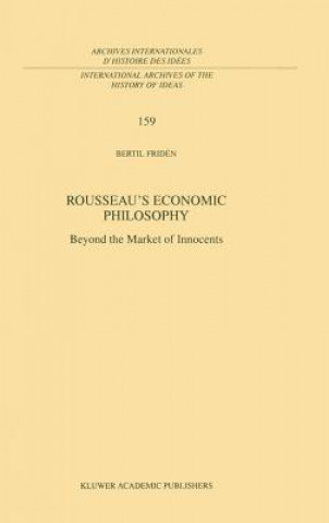 Carte Rousseau's Economic Philosophy Bertil Friden