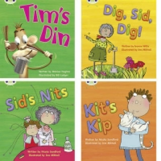 Kniha Learn to Read at Home with Bug Club Phonics: Pack 1 (Pack of 4 fiction books) Monica Hughes