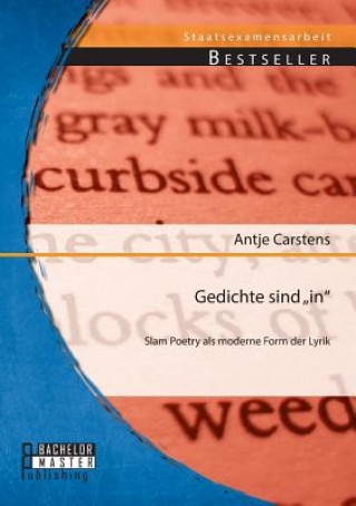 Knjiga Gedichte sind "in Antje Carstens