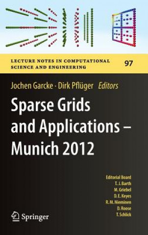 Książka Sparse Grids and Applications - Munich 2012 Jochen Garcke