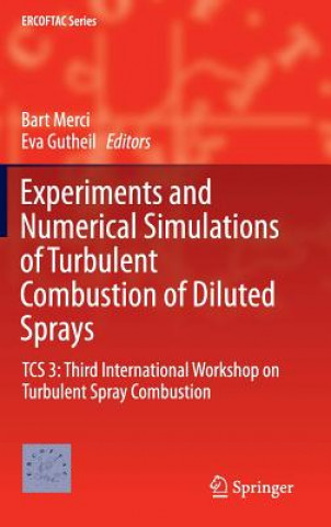 Książka Experiments and Numerical Simulations of Turbulent Combustion of Diluted Sprays Bart Merci