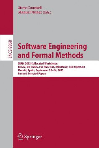 Knjiga Software Engineering and Formal Methods Steve Counsell