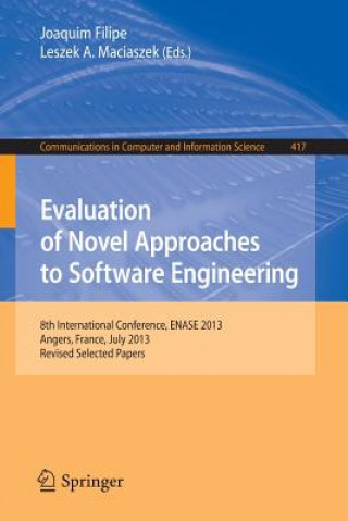 Kniha Evaluation of Novel Approaches to Software Engineering Joaquim Filipe