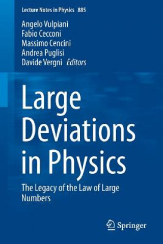 Kniha Large Deviations in Physics Angelo Vulpiani