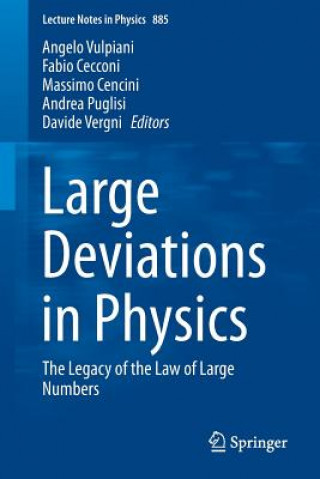 Könyv Large Deviations in Physics Angelo Vulpiani