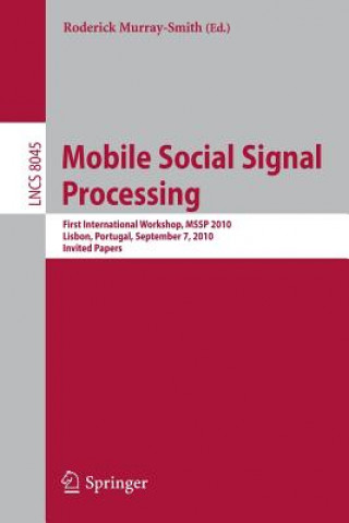 Carte Mobile Social Signal Processing Roderick Murray-Smith