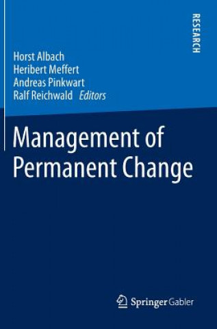 Buch Management of Permanent Change Horst Albach