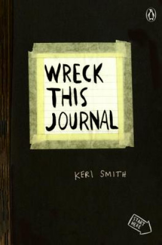 Book Wreck This Journal (Black) Expanded Ed. Keri Smith