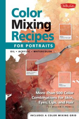 Kniha Color Mixing Recipes for Portraits William F Powell