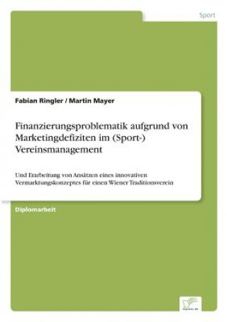 Carte Finanzierungsproblematik aufgrund von Marketingdefiziten im (Sport-) Vereinsmanagement Fabian Ringler