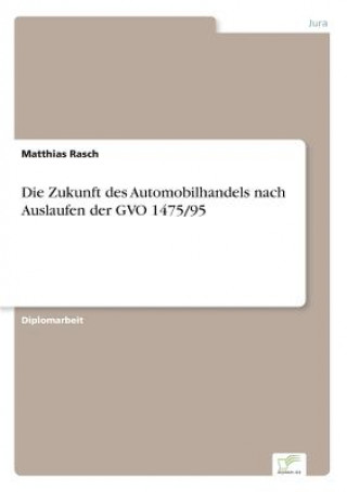 Könyv Zukunft des Automobilhandels nach Auslaufen der GVO 1475/95 Matthias Rasch