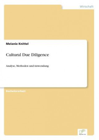 Carte Cultural Due Diligence Melanie Knittel