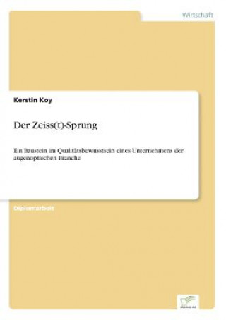 Könyv Zeiss(t)-Sprung Kerstin Koy