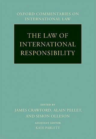 Könyv Law of International Responsibility Kate Parlett